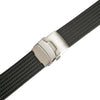 Bonetto Cinturini 400 CT Black Rubber Watch Strap- Holben's