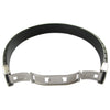 Bonetto Cinturini BON 4 Black Rubber Bracelet-Holben's Fine Watch Bands
