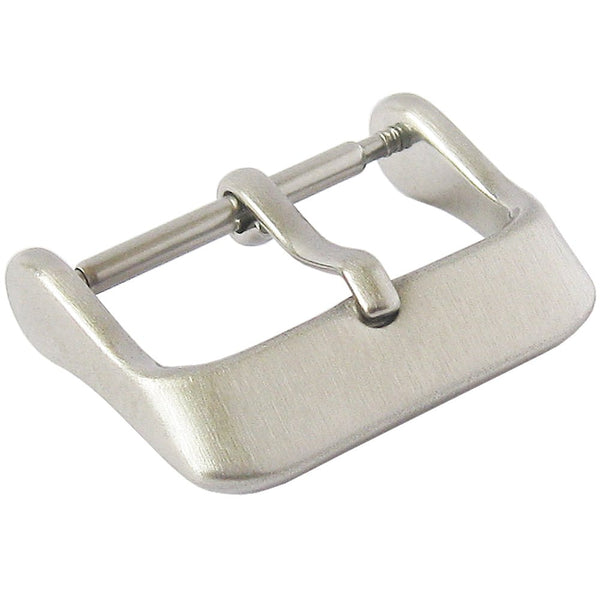 Brushed stainless steel buckle - Holben's