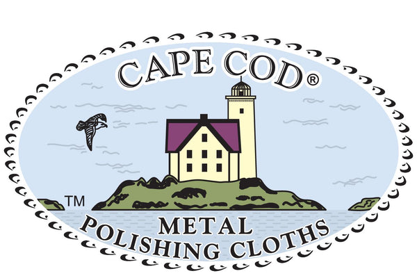 Original Cape Cod Cleans Polishing Cloths For Fine Mtals - Twin Pack, For  Jewelry Watch And Stainless Steel