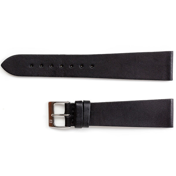ColaReb Essential Black Leather Watch Band Strap Holben's