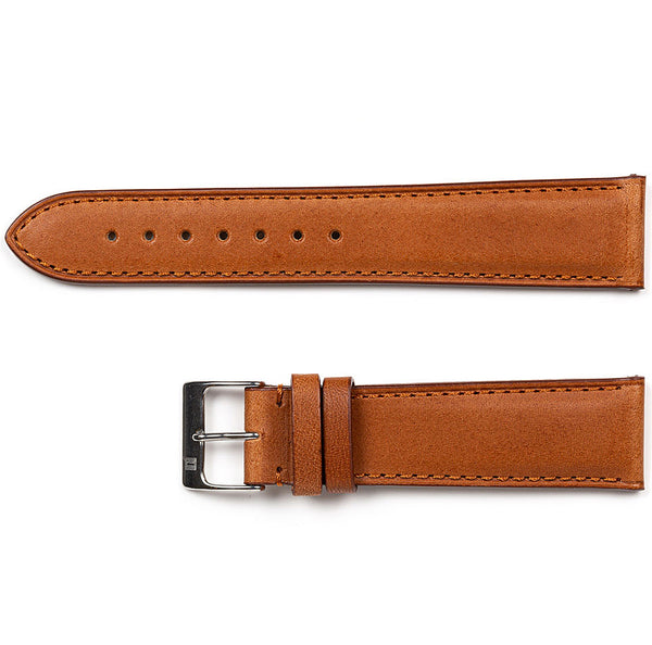 ColaReb Napoli Tan Leather Watch Strap - Holben's Fine Watch Bands