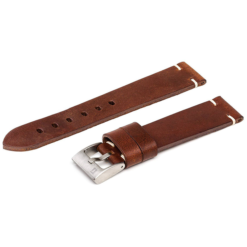 Siena Brown Leather Watch Strap