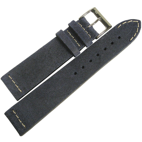 ColaReb Spoleto Blue Leather Watch Strap - Holben's