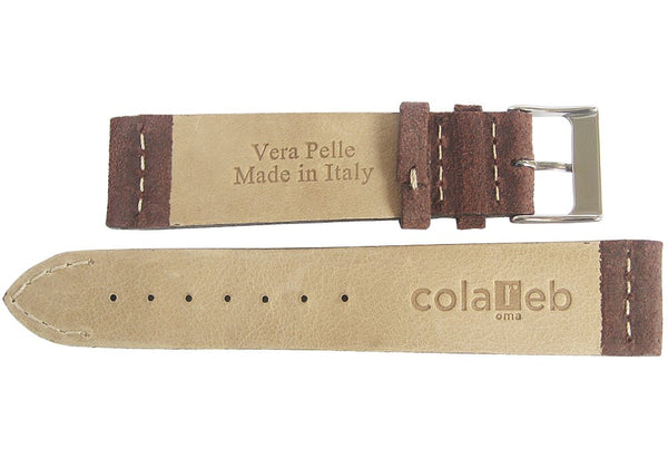 ColaReb Spoleto Brown Leather Watch Strap - Holben's