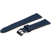 ColaReb Spoleto Stitching Blue Leather Watch Strap - Holben's