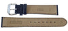 DeBeer Lizard-Grain Leather Watch Strap Blue-Holben's