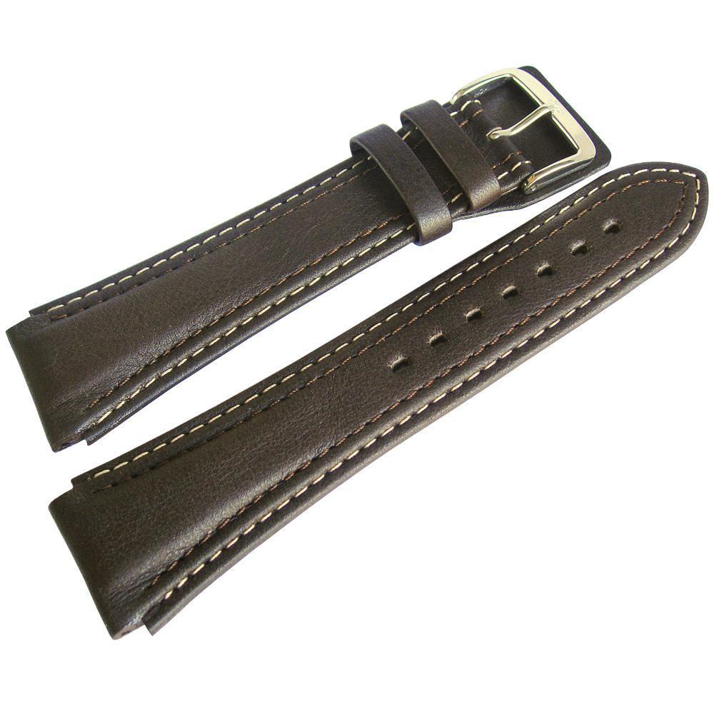 Di-Modell Pilot Leather Watch Strap Brown-Holben's