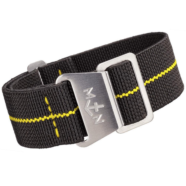 Erika's Originals Black Ops Yellow MN Watch Strap -Holben's