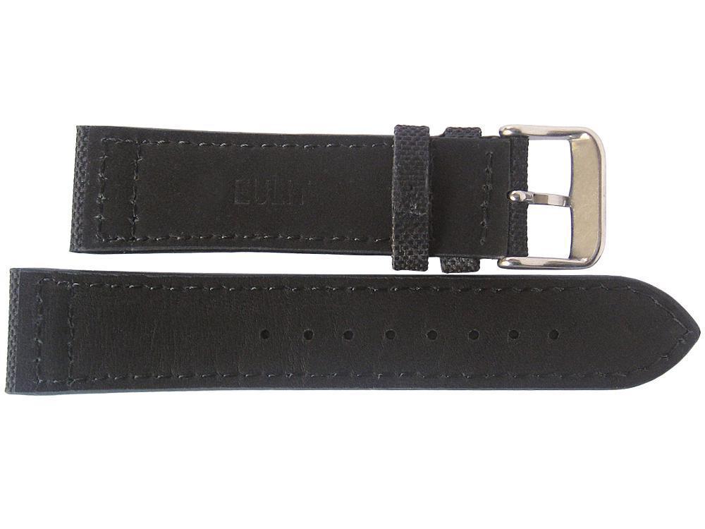 Eulit Canvas Watch Strap Black-Holben's