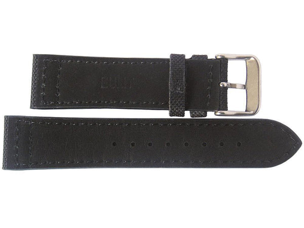 Eulit Canvas Watch Strap Black-Holben's
