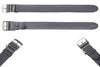 EULIT Perlon Baltic Grey Watch Strap - Holben's
