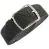 EULIT Perlon Kristall Black Watch Strap - Holben's