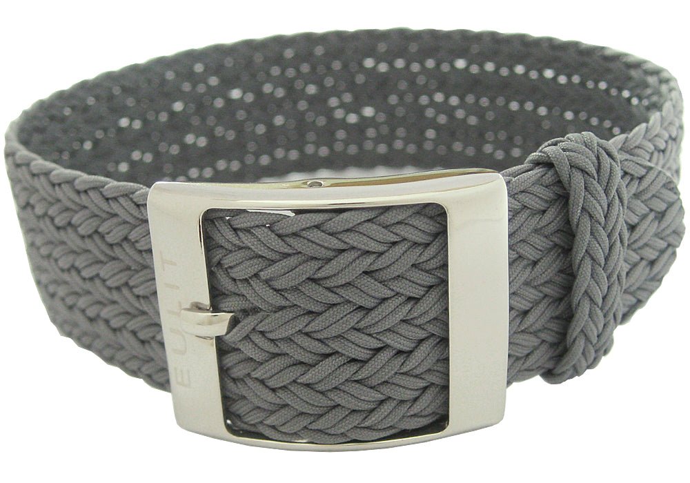 EULIT Perlon Palma Grey Watch Strap - Holben's