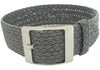 EULIT Perlon Palma Grey Watch Strap - Holben's