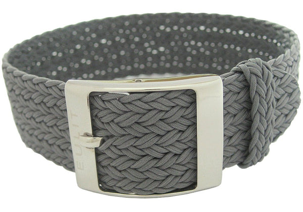 EULIT Perlon Palma Grey Watch Strap - Holben's