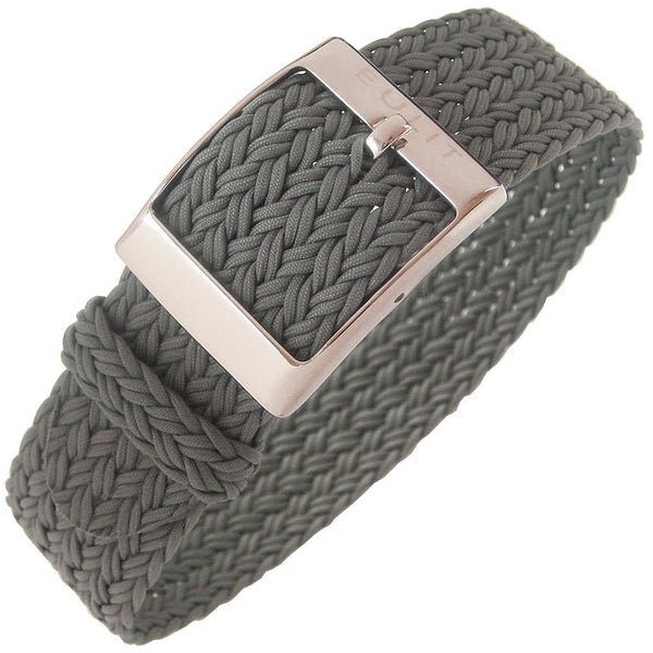 EULIT Perlon Palma Grey Watch Strap - Holben's