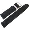 EULIT Perlon Palma Pacific Black Watch Strap - Holben's