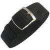 EULIT Perlon Panama Black Watch Strap - Holben's