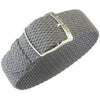 EULIT Perlon Panama Grey Watch Strap - Holben's