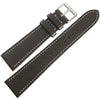 Fluco Biarritz Brown Goatskin Leather Watch Strap - Holben's
