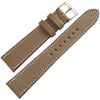 Fluco Biarritz Taupe Goatskin Leather Watch Strap - Holben's