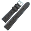 Fluco Biarritz Racing Brown Goatskin Leather Watch Strap | Holben's