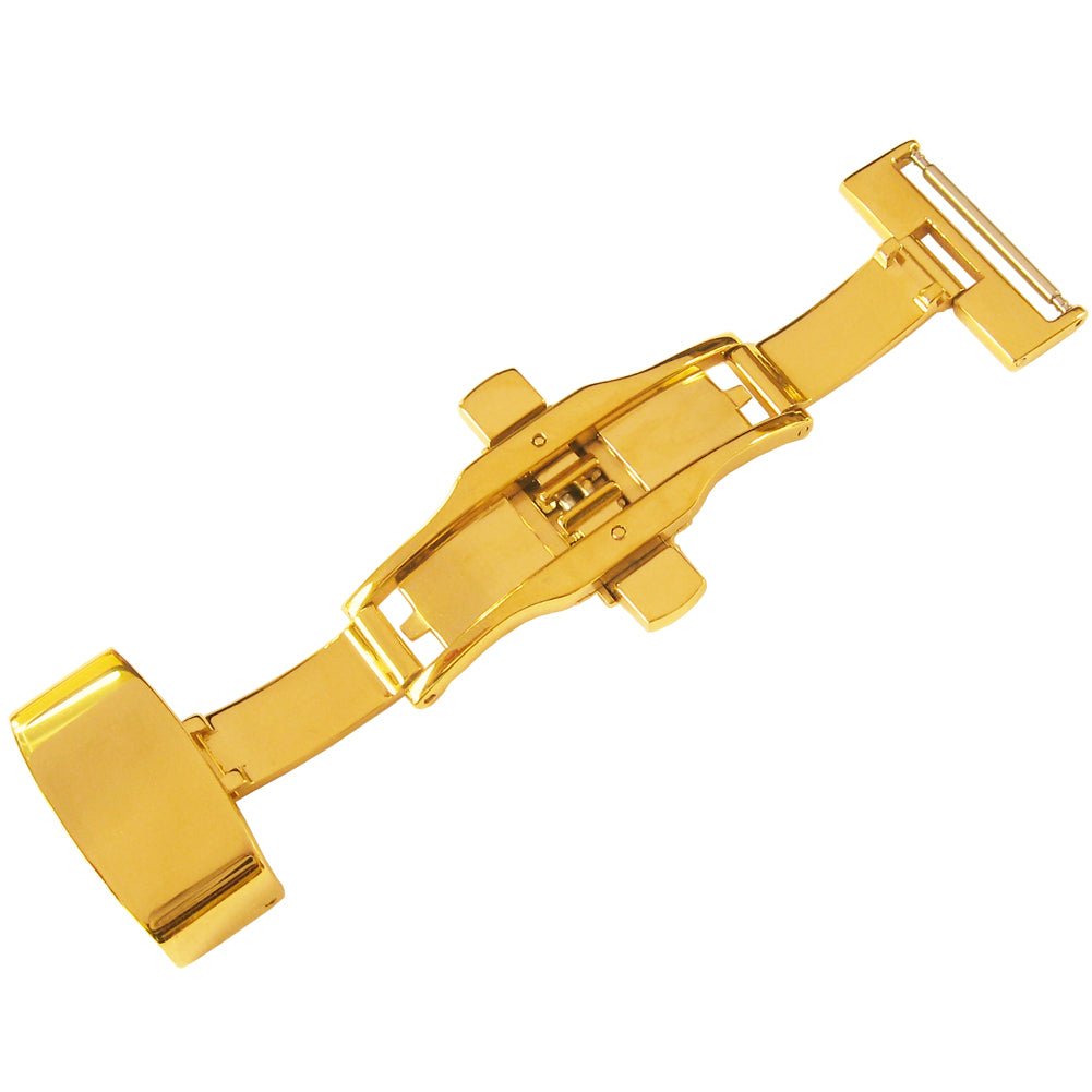 Fluco Butterfly Deployant Clasp Gold | Holben's