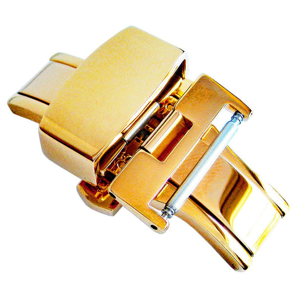 Fluco Butterfly Deployant Clasp Gold | Holben's