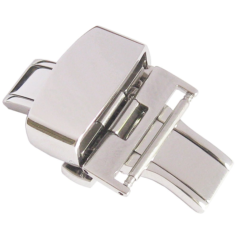 Fluco Butterfly Deployant Clasp Stainless Steel - Holben's