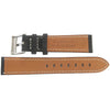 Fluco Casablanca Black Leather Watch Strap - Holben's