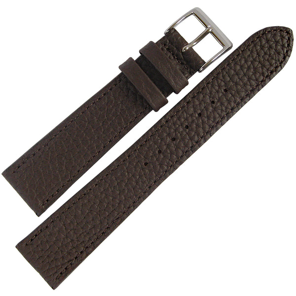 Fluco Deauville Brown Leather Watch Strap | Holben's