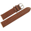 Fluco Emporio Teju Lizard-Grain Leather Watch Strap Tan-Holben's