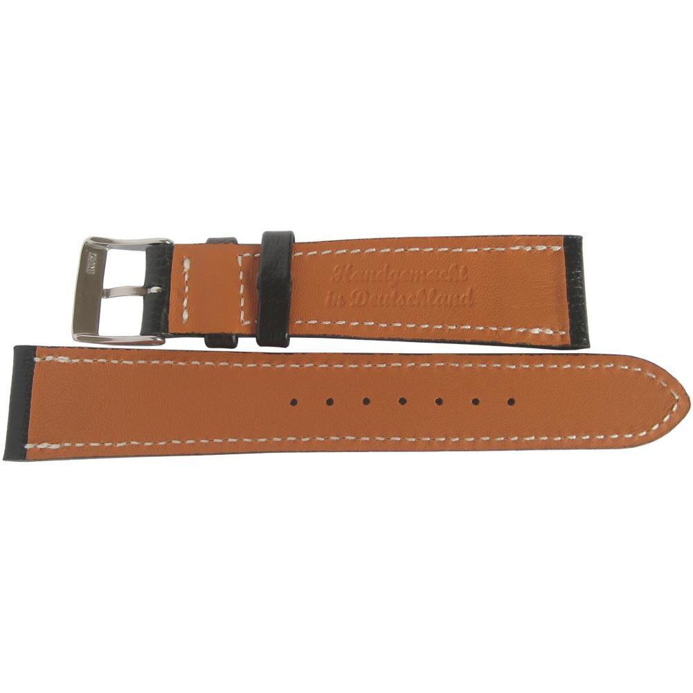 Fluco Biarritz Goatskin Leather Watch Strap Blue-Holben's