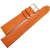 Fluco Biarritz Goatskin Leather Watch Strap Orange-Holben's
