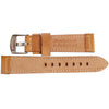 Fluco Snow Calf Tan Leather Watch Strap - Holben's Fine Watch Bands
