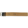 Fluco Vigo Riveted Cuff Black Leather Watch Strap-Holben's