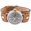 Fluco Vigo Riveted Cuff Tan Leather Watch Strap-Holben's