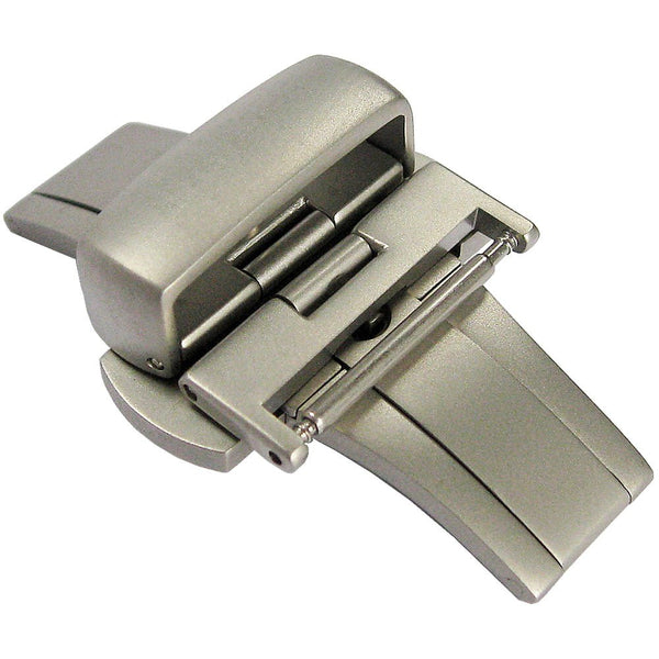 Hadley-Roma BKL150 Butterfly Deployant Clasp Matte -Holben's