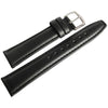 Hadley-Roma MS 881 Leather Watch Strap Black-Holben's