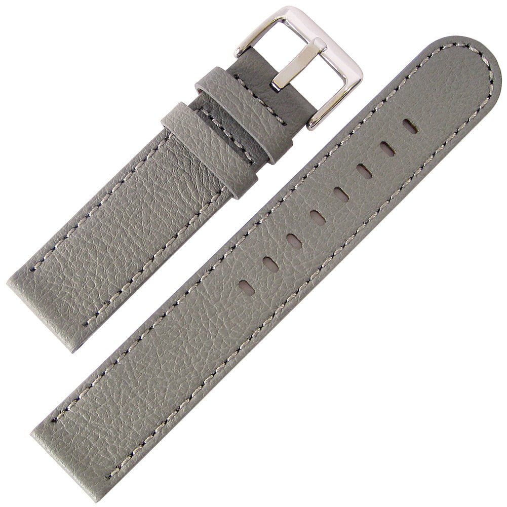 Hadley-Roma MS747 Apple Skin Grey Vegan Watch Strap - Holben's