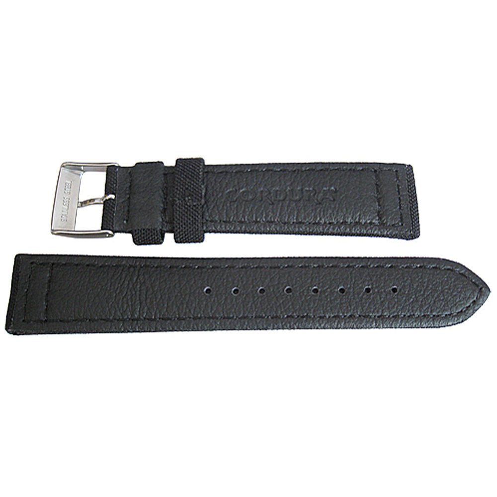 Hadley-Roma MS 850 Cordura Watch Strap Black-Holben's
