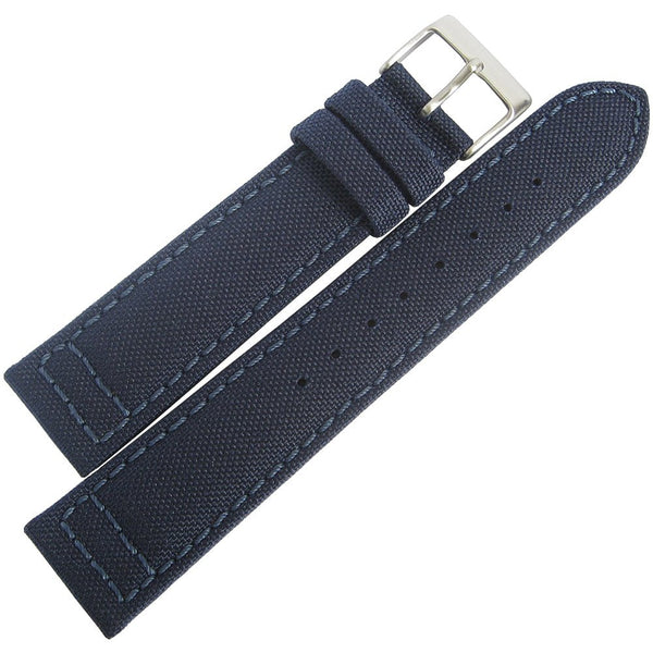 Hadley-Roma MS850 Cordura Navy Blue Watch Strap-Holben's