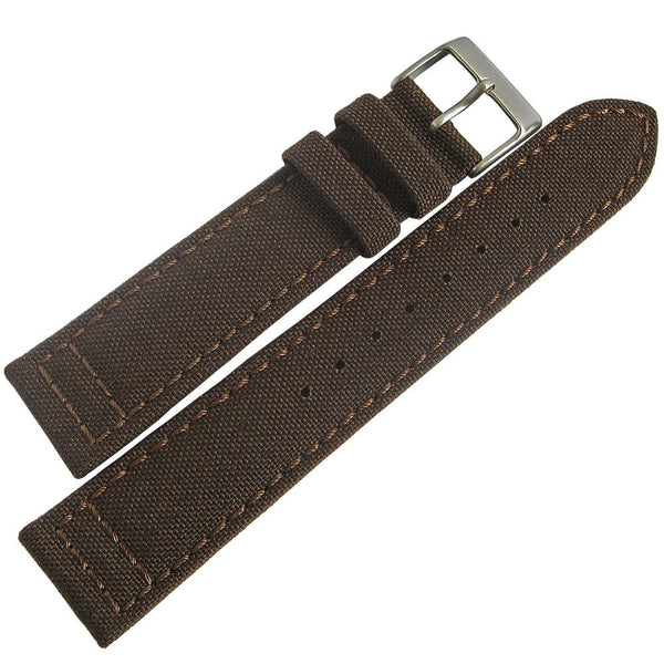 Hadley-Roma MS850 Cordura Brown Watch Strap-Holben's