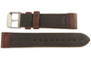 Hadley-Roma MS 868 Canvas and Leather Khaki Watch Strap | Holben's