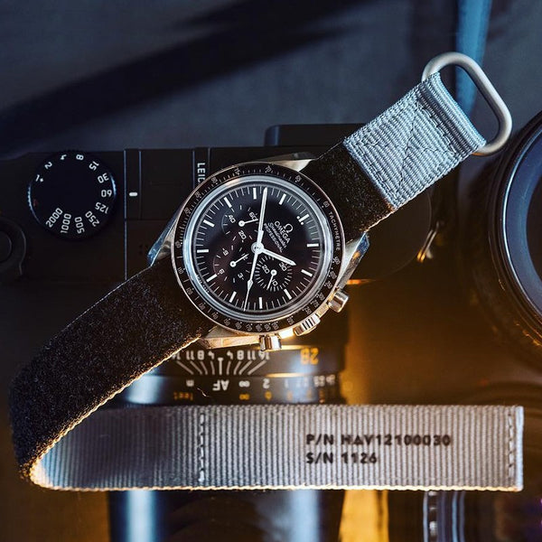 Authentic Watch Strap ,Custom Reverse Monogram needle closure Strap