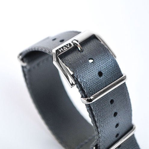 Haveston Hull Grey Watch Strap - Holben's
