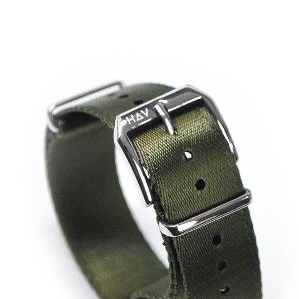 Haveston Olive Drab No. 7 Watch Strap - Holben's