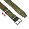 Haveston Olive Drab No. 7 Watch Strap - Holben's