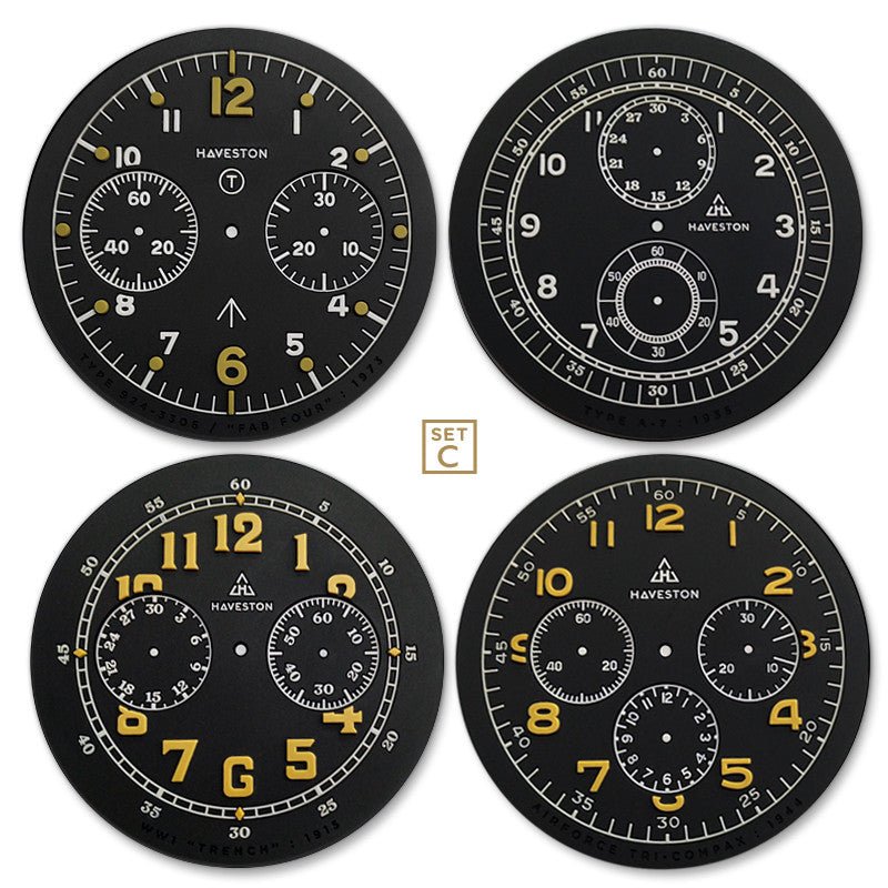 Haveston Service Watch Dial Coaster Set C | Holben's